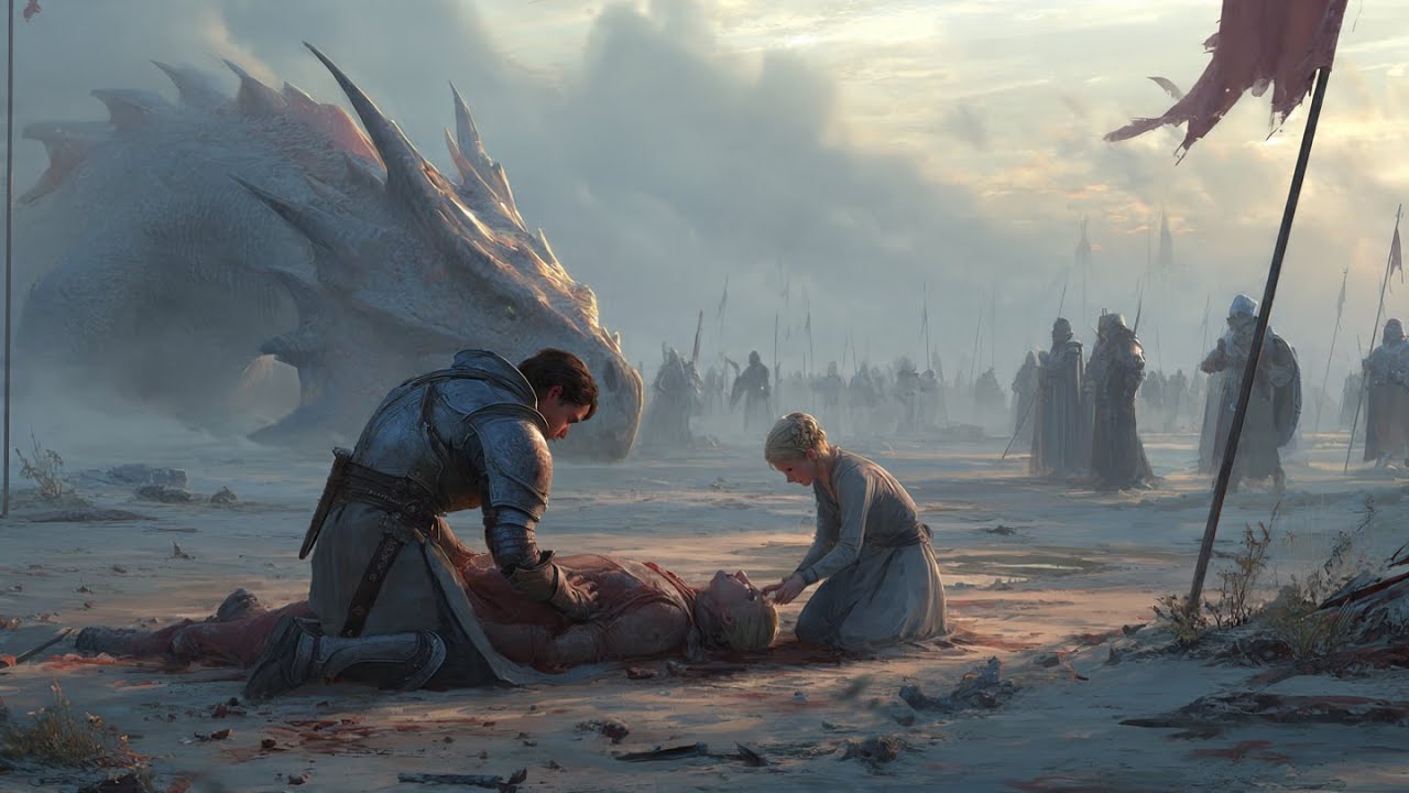 O Lorde Dragão Desabou Durante a Batalha — Apenas a Ômega Curandeira Banida Podia Salvá-lo