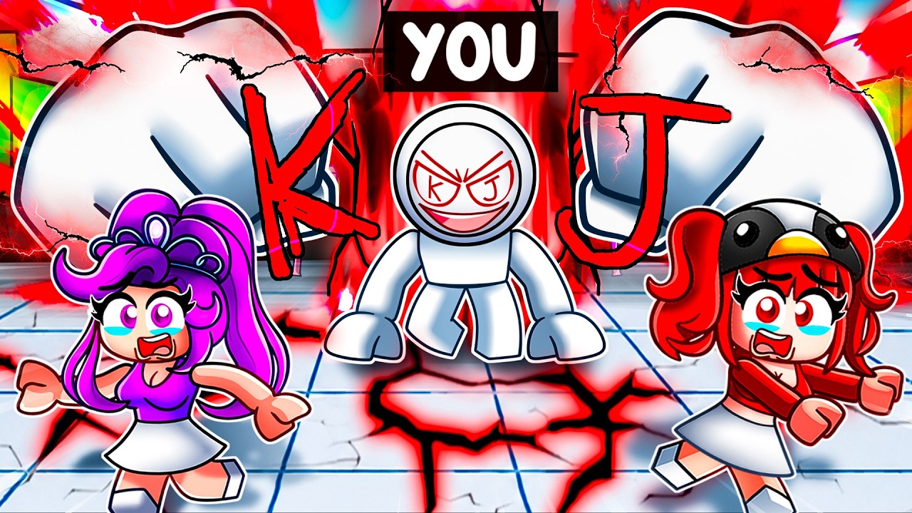 YOU TROLL US With KJ MOVESET in Roblox Strongest Battlegrounds..
