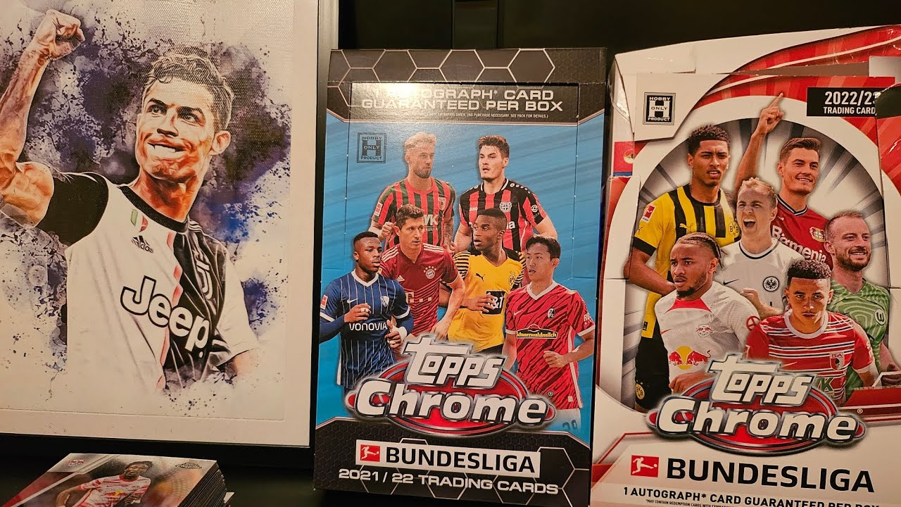 2019-20 Topps Soccer Chrome Bundesliga Hobby Box main image 1