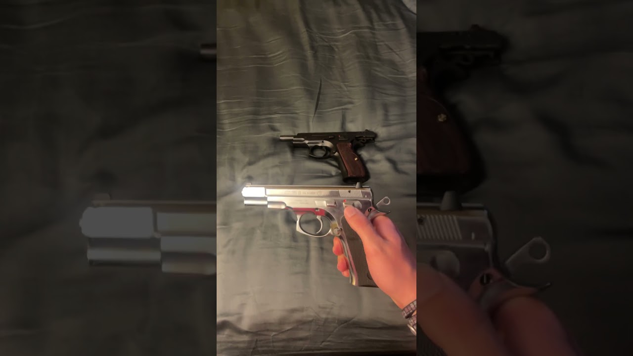 Rare Stainless Steel CZ 75 B