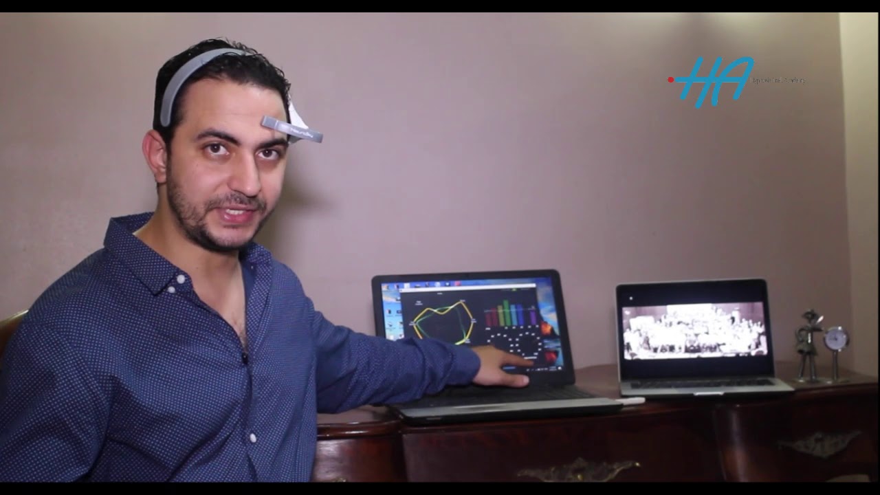 جهاز المايندويف وتجربة عملية لاثبات تأثير التنويم الإيحائي على المخ ل نهاد رجب