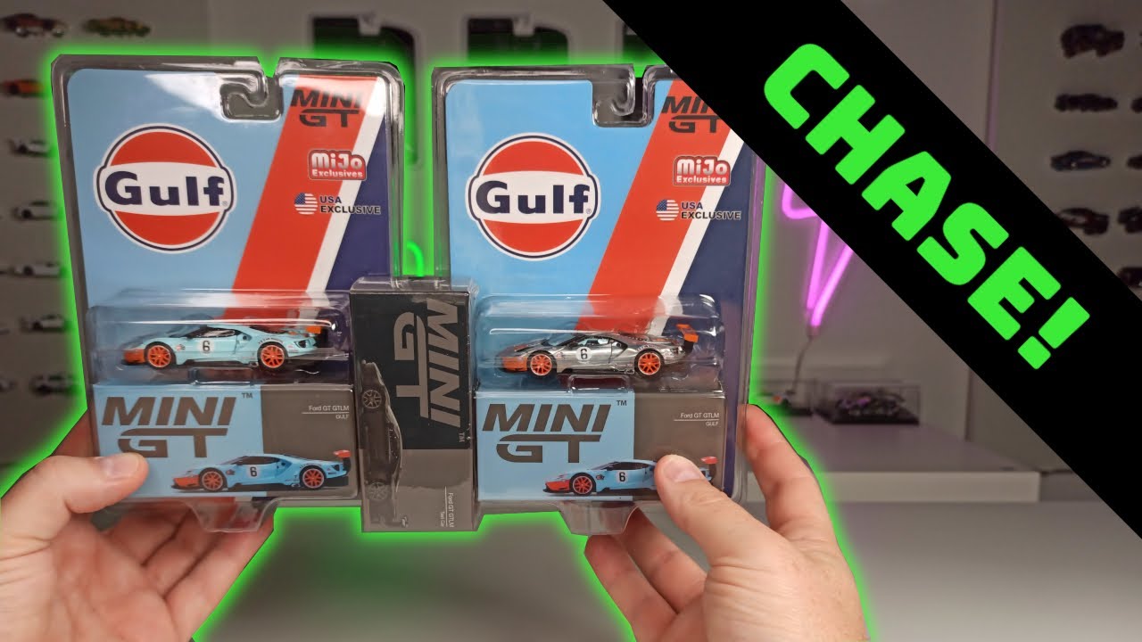 Showcase: Mini GT Ford GT GTLM CHASE VERSION! & Gulf Version +