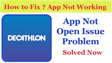 Fix "Decathlon" App Not Working / App Not Opening Problem Solved Android & Ios | AllTechapple
