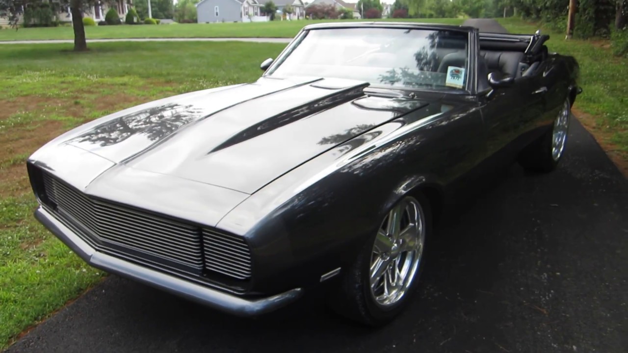 Award Winning Build 1968 Camaro Rs Ss Convertible Custom 427ci 6 Spd For Sale Youtube