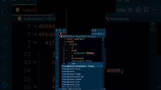 Building a website background design using html and CSS | CSS Projects