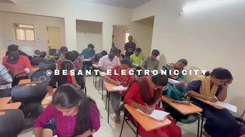 Full Stack Mock Exam Conducted at Besant Technologies Electronic City Bangalore | Get Placed