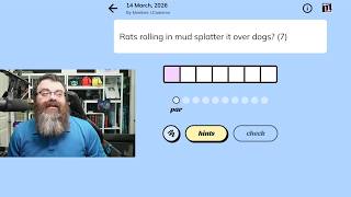 Unedited Minute Cryptic March 14, 2026