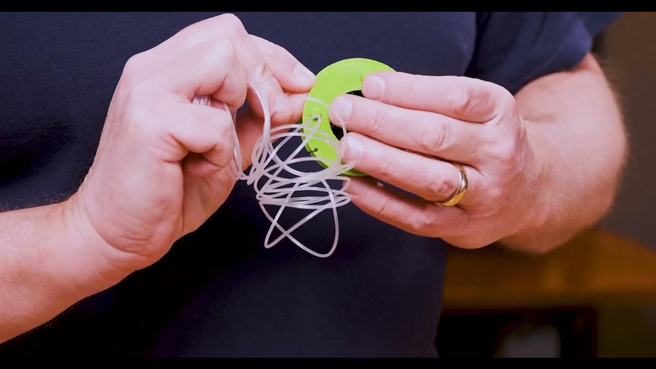Restringing Your String Trimmer Spool YouTube
