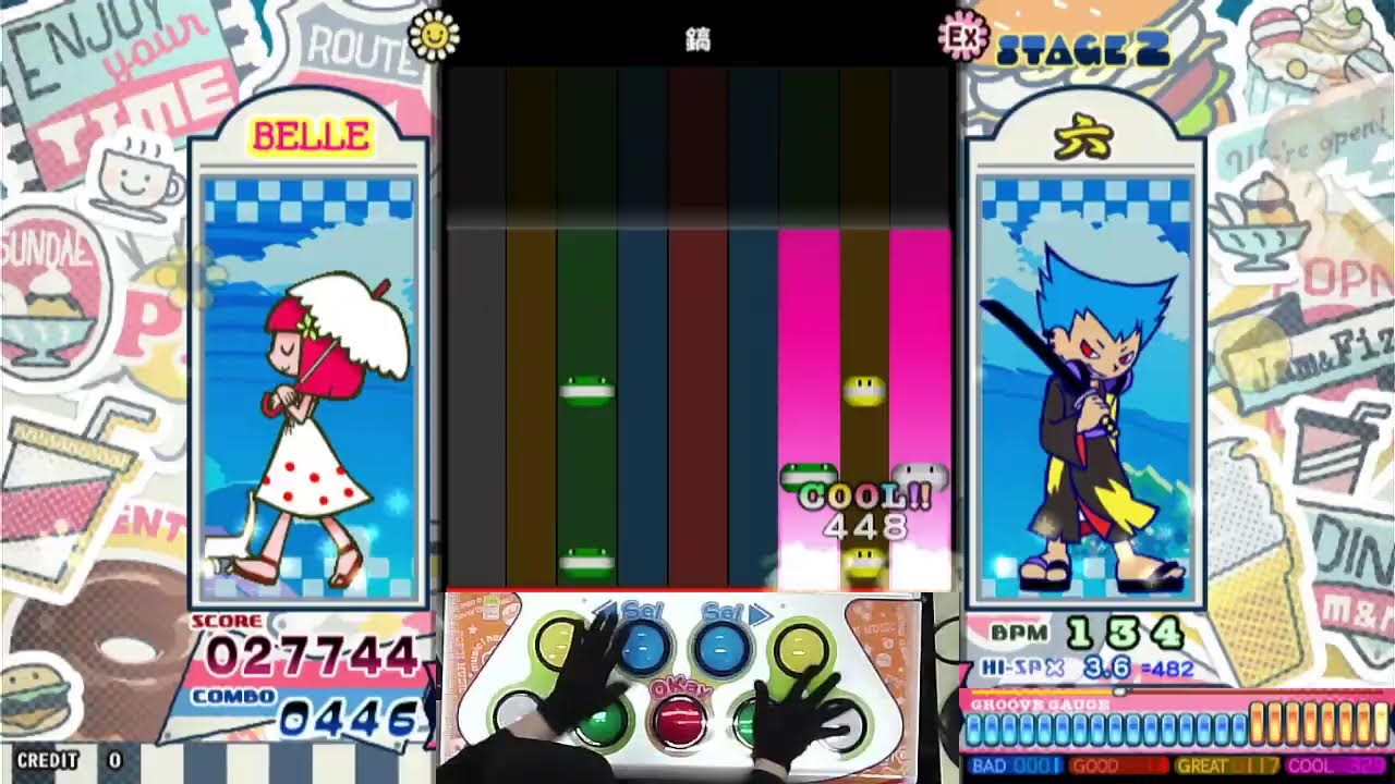 Pop'n Music 配信＠ゲームセンター遊楽町マカオ (Dec-22-2025) - YouTube