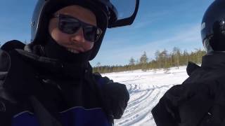 Lapland.Snowmobile