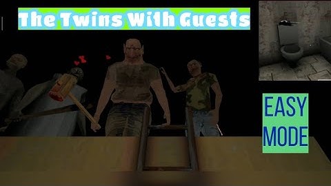 Using Slendrina Mask | Easy Mode| The Twins