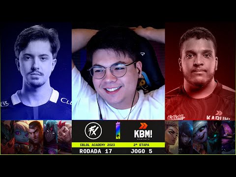 Fluxo x Kabum | 17ª Rodada - CBLOL Academy 2023: 2ª Etapa | Ilha das Lendas