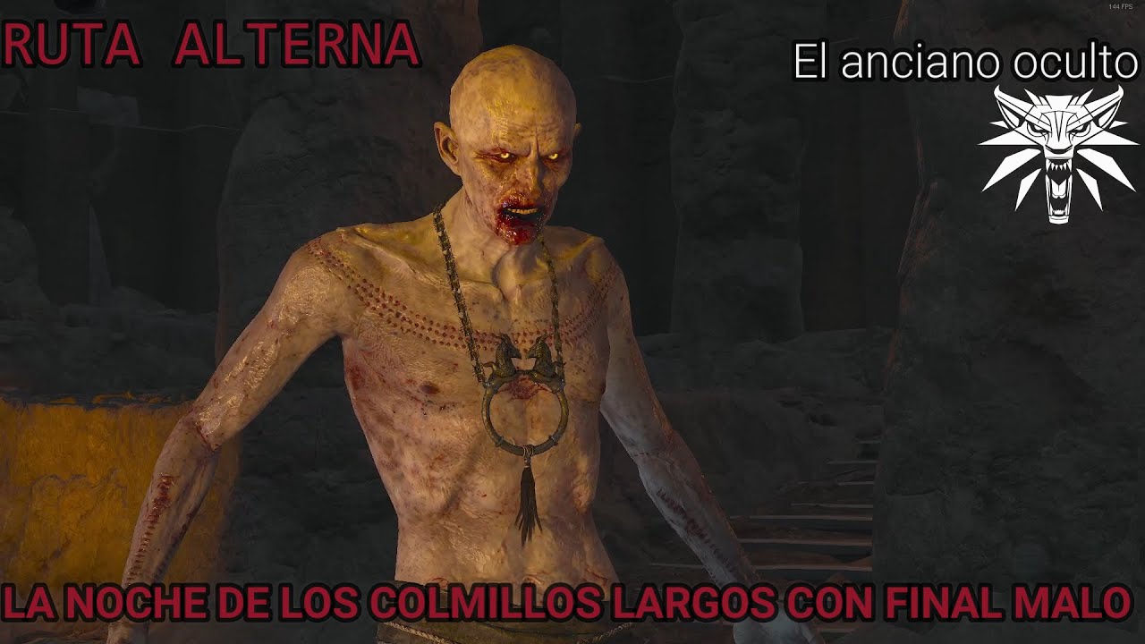 EL ANCIANO OCULTO | RUTA ALTERNA CON FINAL MALO | THE WITCHER 3 WILD HUNT | BLOOD AND WINE | DM MF