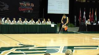 Jake Eve, Australia, World Rope Skipping Championships 2012