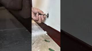 Magnet Door Stopper Install Diy Home Improvement