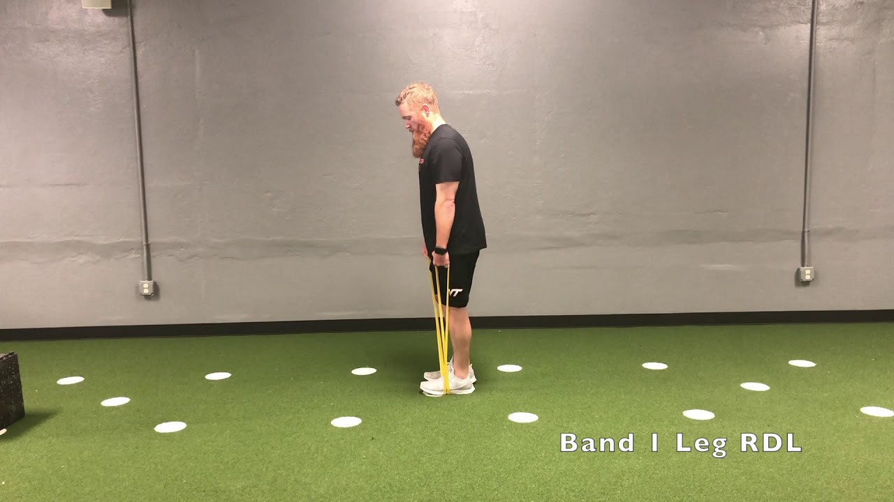 Band 1 Leg RDL - YouTube