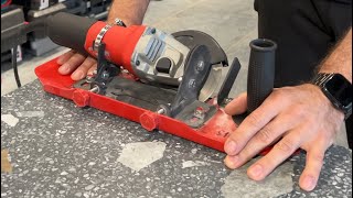 Ukosowanie Płytek, Gresu Na 45 Prowadzenie I Bez Kurzu Sendi Cut 45 Tarcza Sendi Perfect Edge