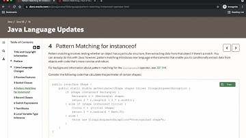 Java 16: Pattern Matching InstanceOf