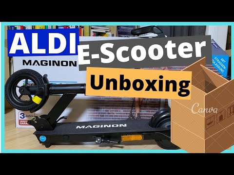 Unboxing ALDI / Maginon Street One E-Scooter