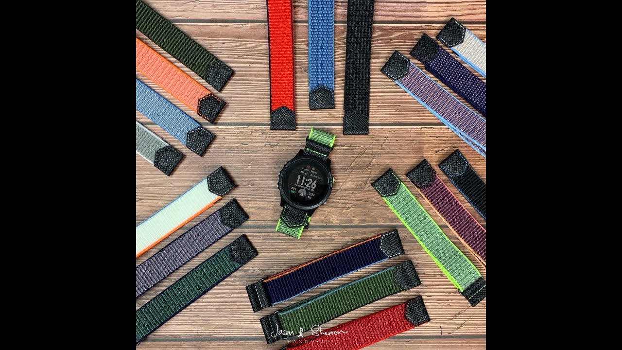 DIY Nylon Fitness Sport Band Watch Strap