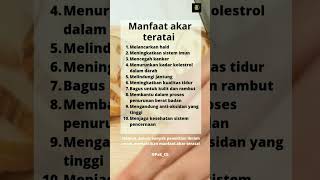 Manfaat akar teratai #shorts #pengingat #sehat #statuswhatsapp #fypシ
