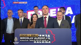 Thumbnail for Srbija protiv nasilja: Nema govora da je SNS pobijedio u Beogradu