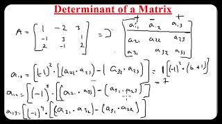 How to Find Determinants of 2×2 and 3×3 Matrices