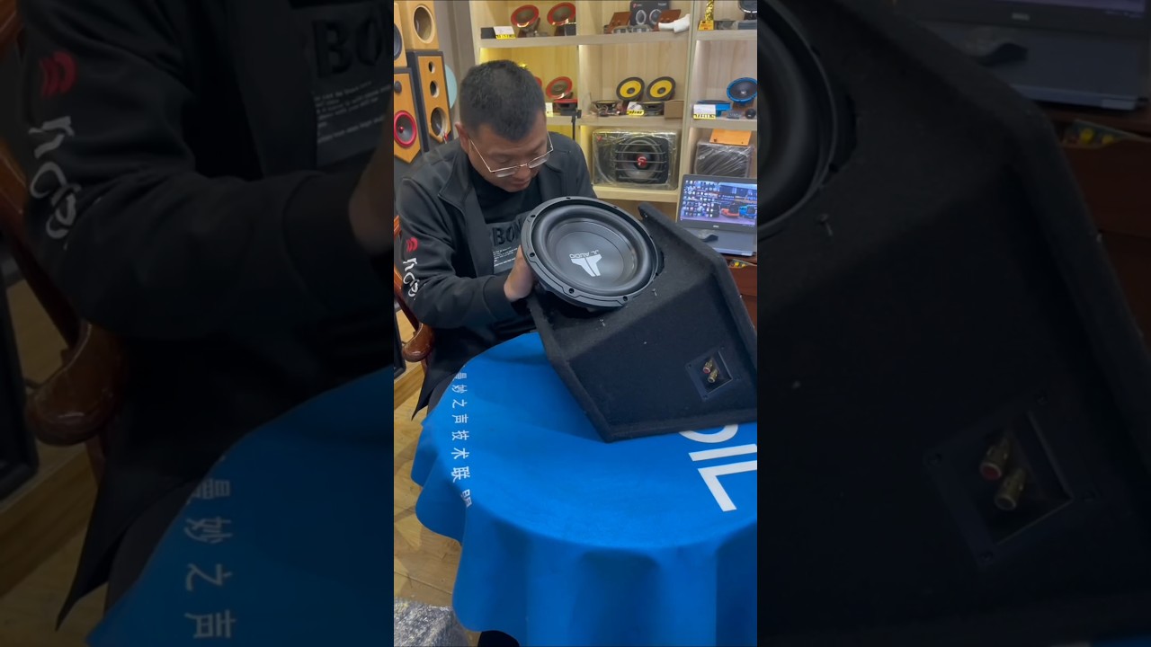 Subwoofer installed, 10