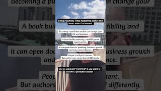 How Becoming a Published Author Builds Authority? 📚