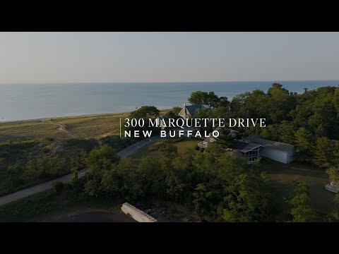 300 Marquette Drive, New Buffalo, MI home video tour