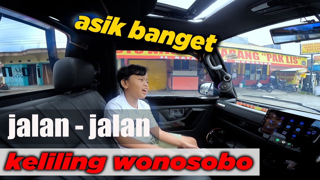 JALAN JALAN  WONOSOBO PAKE L300 EURO 4 MODIF BANDUNG, BERKUDA DI PRASASTI WONOSOBO