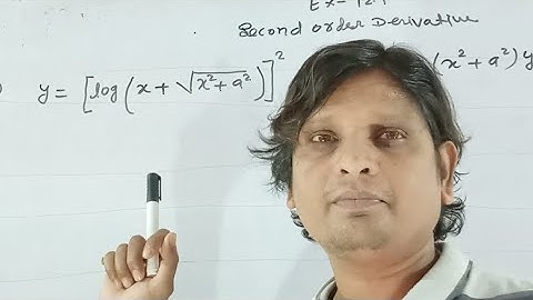 Class12th Differentiation KC sinha math exercise 12