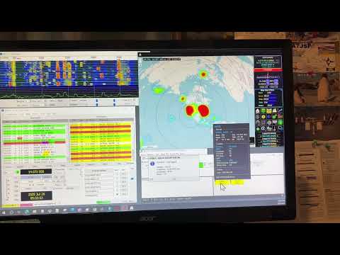 Finland FT8 QSO 20m fr. Calif.