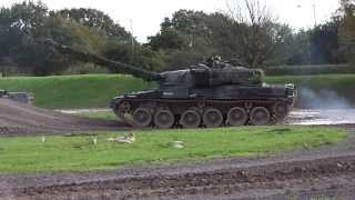 Challenger 2, Centurion And Chieftain Tanks At Bovington