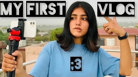 My first Vlog ❤️|| On Youtube Channel|| #parvejahmedvlog  #myfirstvlog #vlog #tiyashx #firstvlog