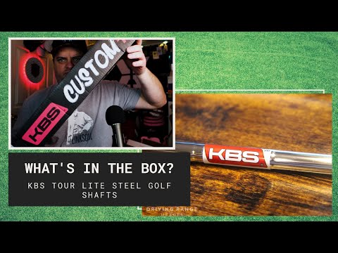 What&#039;s In The Box? The KBS Tour Lite Steel Golf Shafts