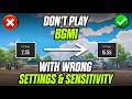 Best BGMI Settings &amp; Sensitivity That will Make You Pro | All New Basis &amp; Advance Settings/Controls