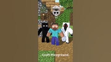 Sigma Herobrine VS Notch 💀 #sigma #herobrine #minecraft #animation #shorts #memes