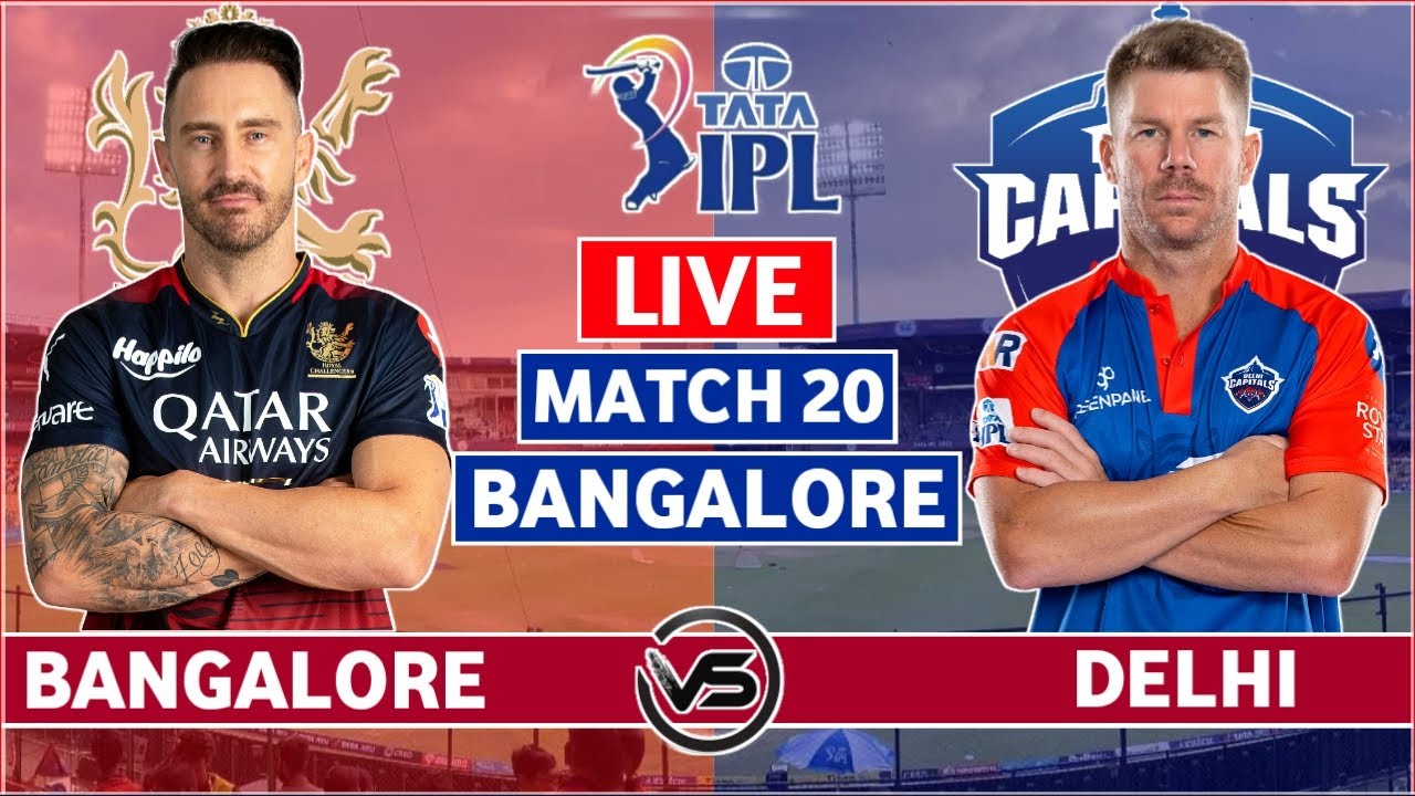 Recent Match Report - RCB vs Capitals 20th Match 2023