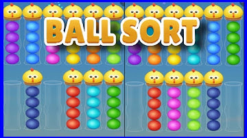 color ball sort wooden puzzle New Theme (level 869-875)
