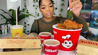 JOLLIBEE MUKBANG | + I tried AUTHENTIC FILIPINO PASTRIES