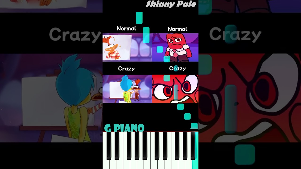 Harpy Hare - Normal vs Crazy COMPLETE EDITION Piano Tutorial adlı videoyu YouTube'da izle Harpy Hare - Normal vs Crazy COMPLETE EDITION Piano Tutorial adlı videoyu YouTube'da izle