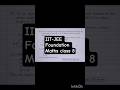 iit jee corner Class 8 Foundation Maths  Q23| Height of IsoscelesTriangle | Short video
