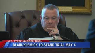Blair, Klemick Set Court Dates