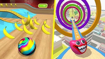 Going Balls Vs Action Balls All Levels Gameplay Android iOS #66