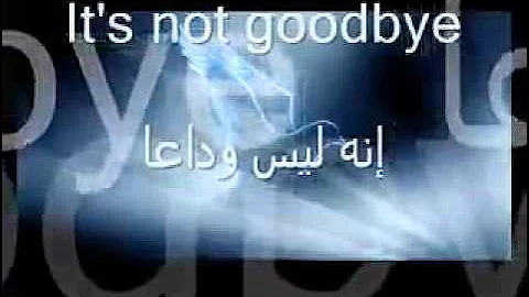 YouTube   It s not goodbye اغنية انه ليس وداع
