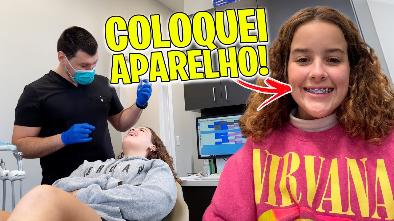 COLOQUEI APARELHO NOS DENTES