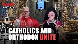 البابا ليو يقود صلاة موحدة بين الكنيسة الكاثوليكية والكنيسة المسيحية الأرثوذكسية screenshot 4