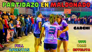 ★PARTIDAZO DE ECUAVOLEY EN MALDONADO (CARCHI)★🙀🇪🇨|LAS VIVIS vs SEL. DE TALLAMBÍ|‼️FULL ACCIÓN‼️🔥