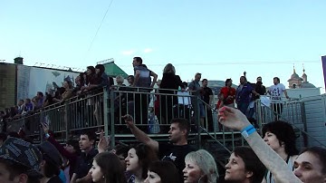 linkin park live in Moscow( in the red square) - what i